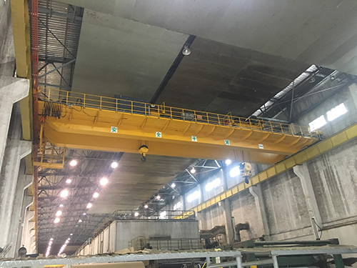 造紙車(chē)間QD型通用橋式起重機(jī)（35t+10t）